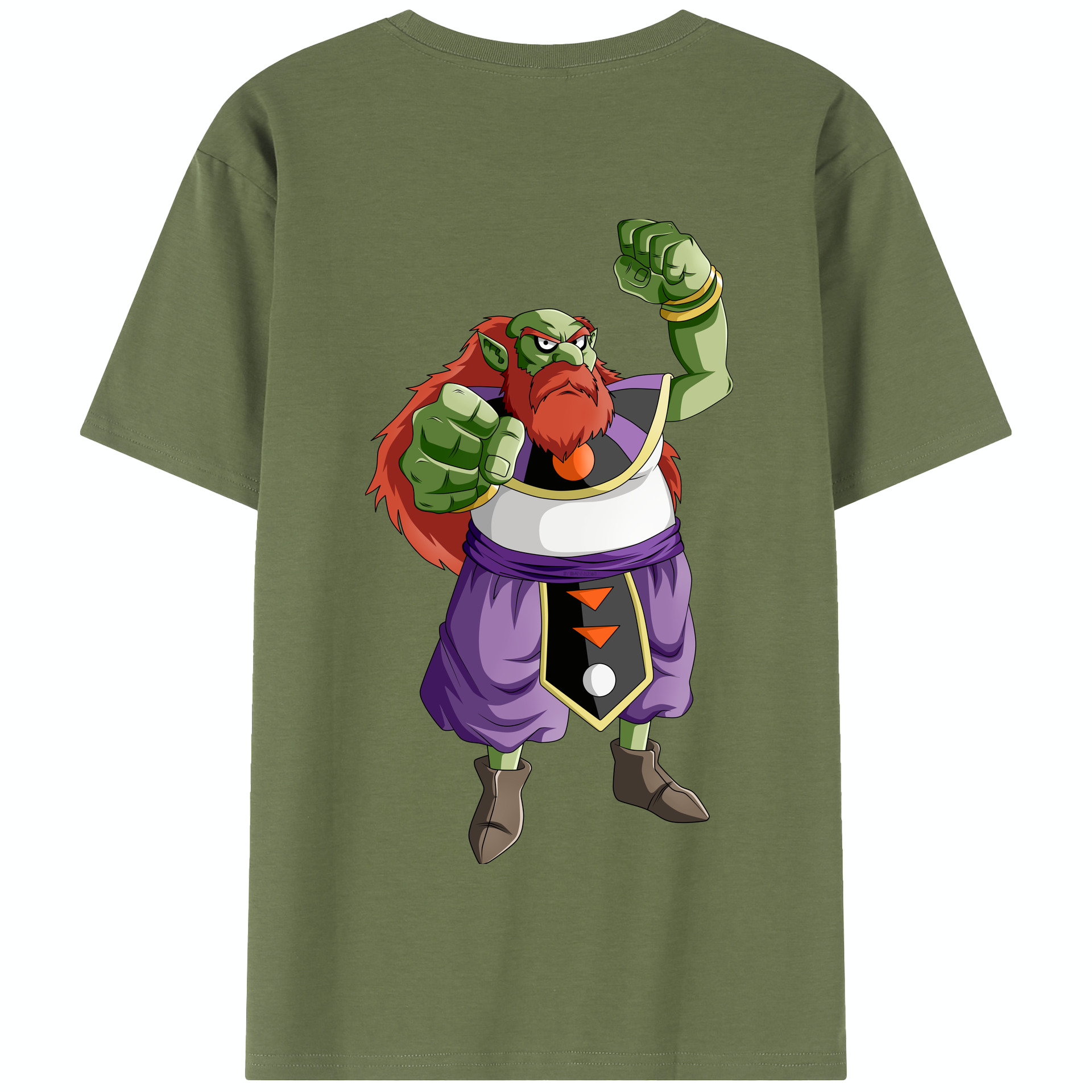 （画像用） ドラゴンボール DRAGON BALL 綿100％半袖Tシャツ（背面プリント）